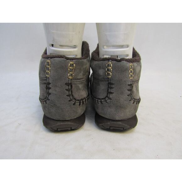 Skechers Womens Size 8.5 Brown Suede Lace Up Ankle Shoes - Picture 7 of 11